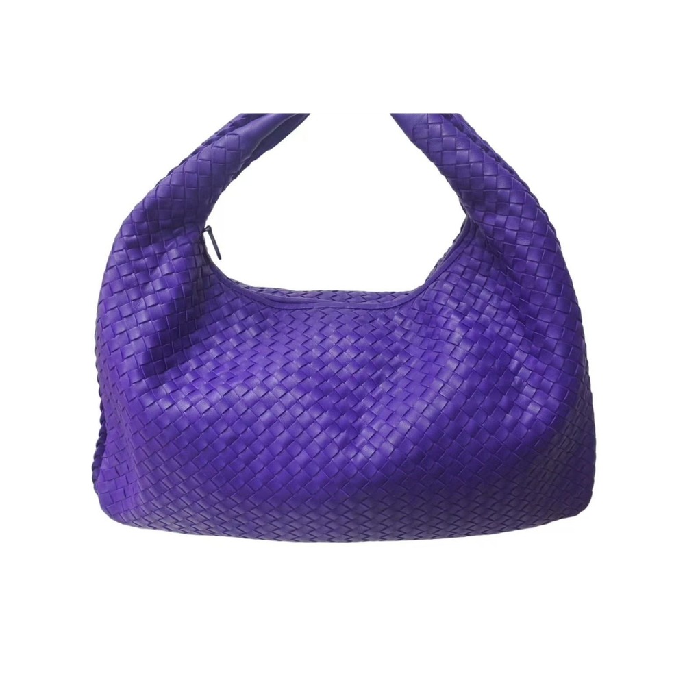 Bottega Veneta One Hobo Shoulder Bag Intrecciato Purple Hobo - Picture 3 of 8